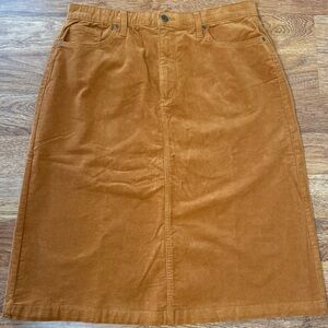 St. John's Bay Corduroy Skirt